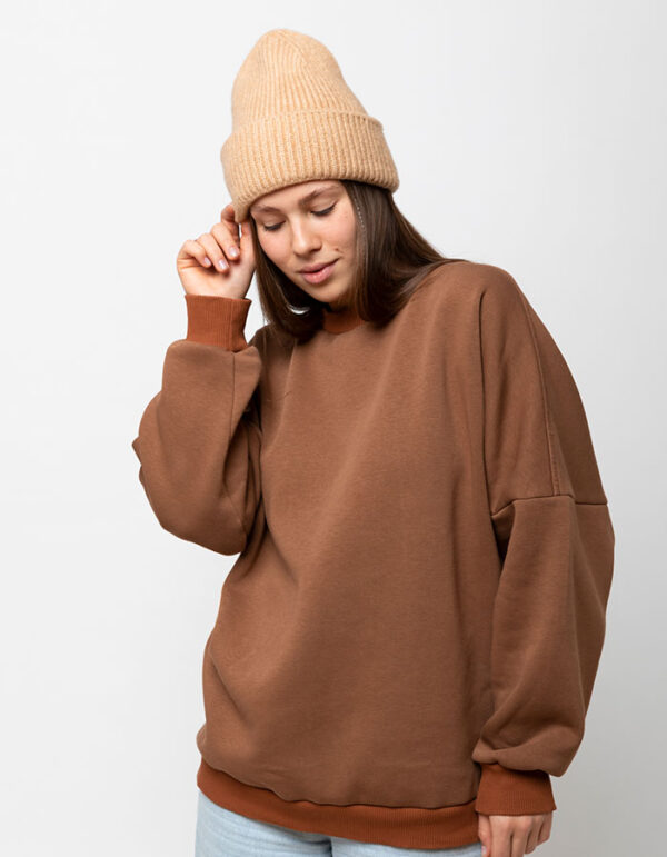 ⁦Simple Jumper With Cap⁩ - الصورة ⁦4⁩