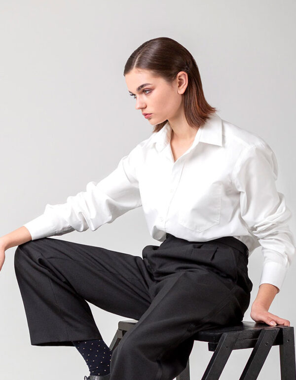 ⁦Cotton Top And Cubed Shirt⁩ - الصورة ⁦2⁩