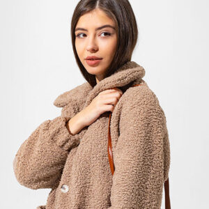 Fuzzy Soft Jacket & Bag